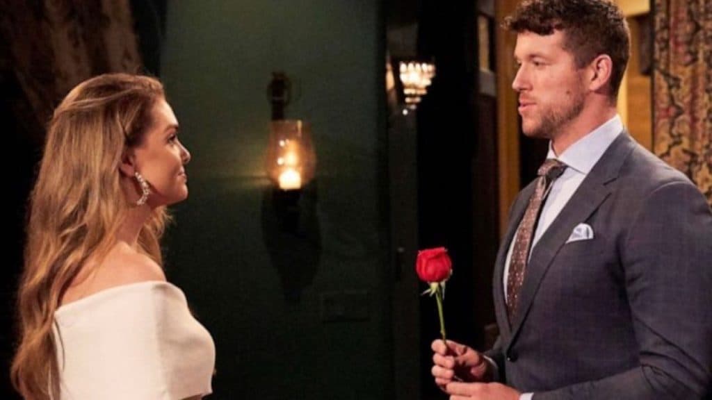 Clayton Echard and Susie Evans on Season 26 of The Bachelor.