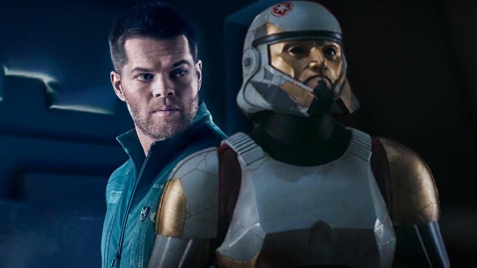 Wes Chatham in The Expanse and Captain Enoch in Ahsoka