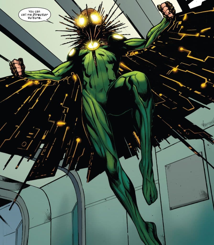 The Vulture's new wings in Uncanny Spider-Man