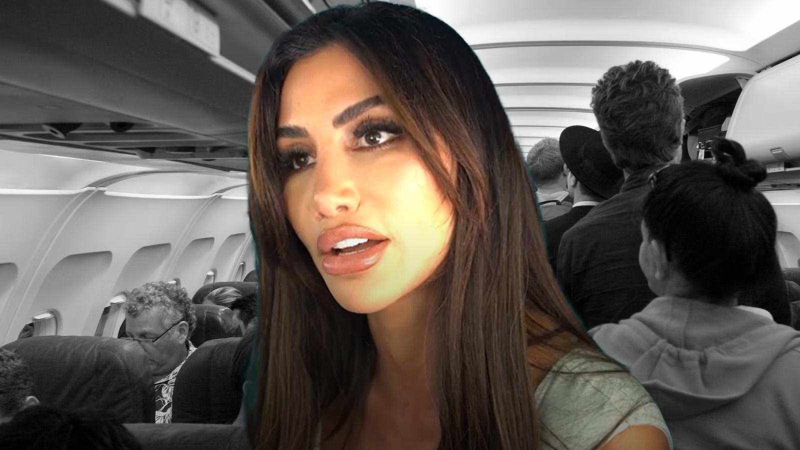 Influencer in viral plane video claims she disembarked flight by choice