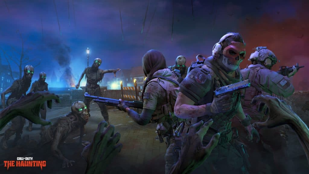 Zombies in Modern Warfare 2.