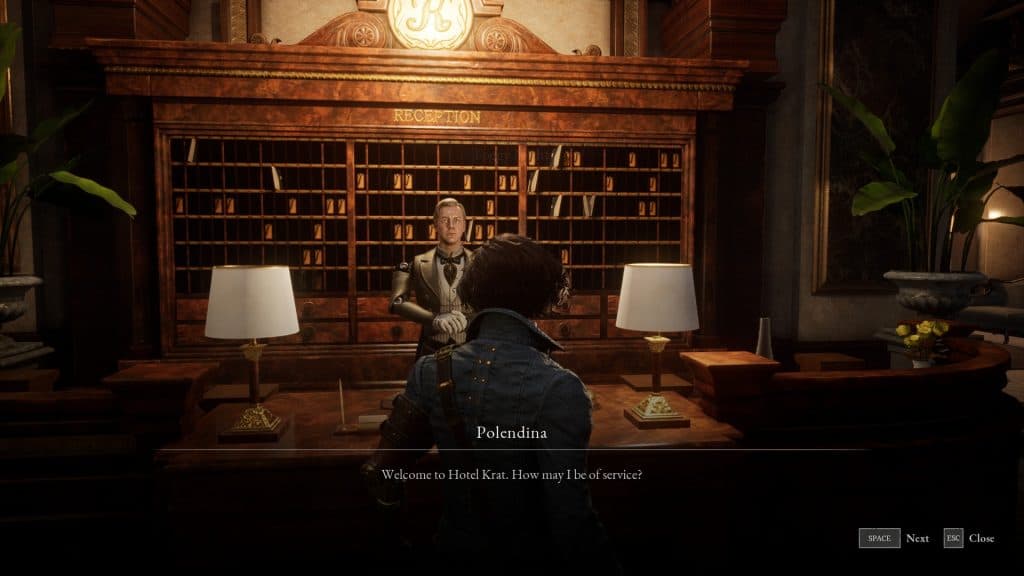 A screenshot from the game Lies of P