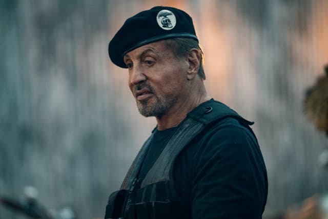 Sylvester Stallone as Barney Ross in The Expendables 4