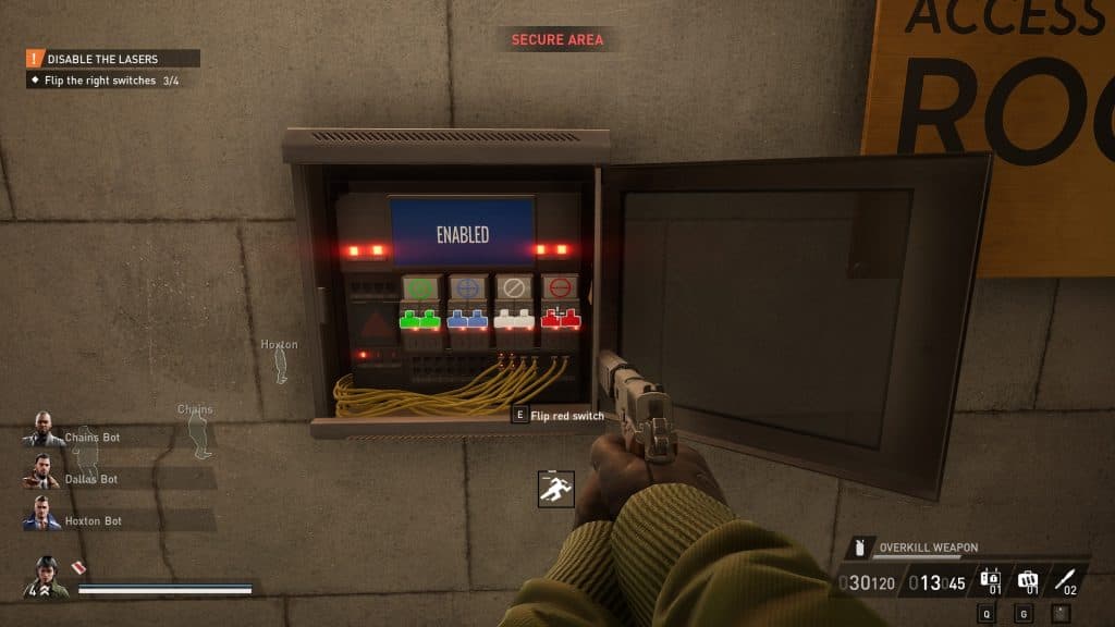 payday 3 gold and sharke stealth switchbox