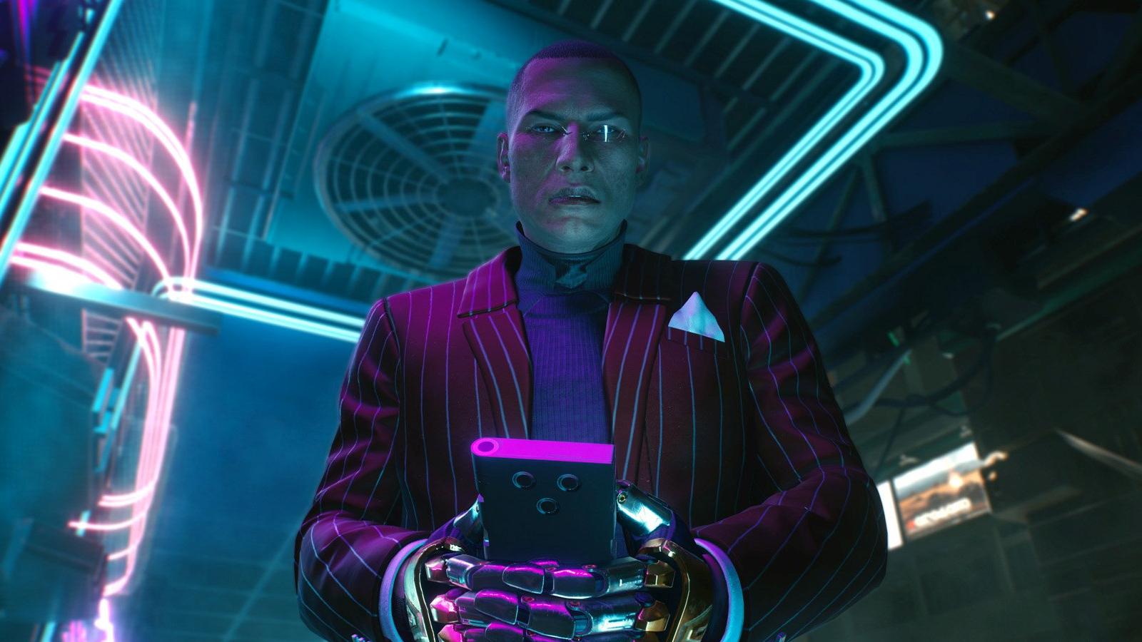 Mr Goldhand in Cyberpunk 2077