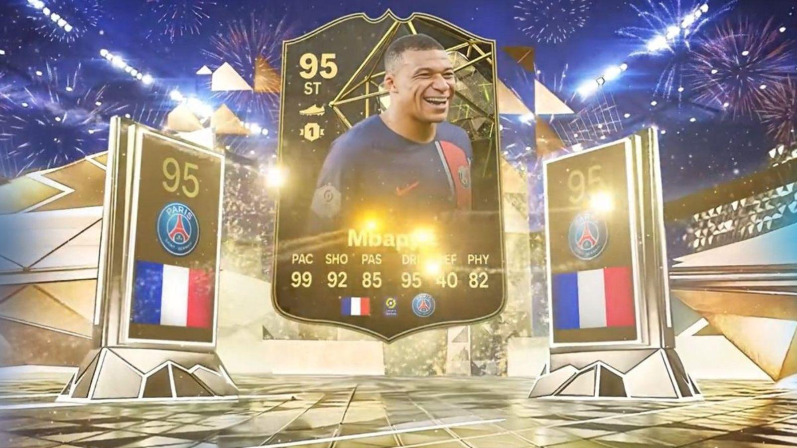 Mbappe pack opening in EA FC 24