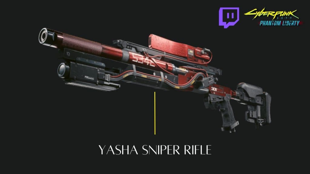 Yasha Sniper Rifle in Cyberpunk 2077