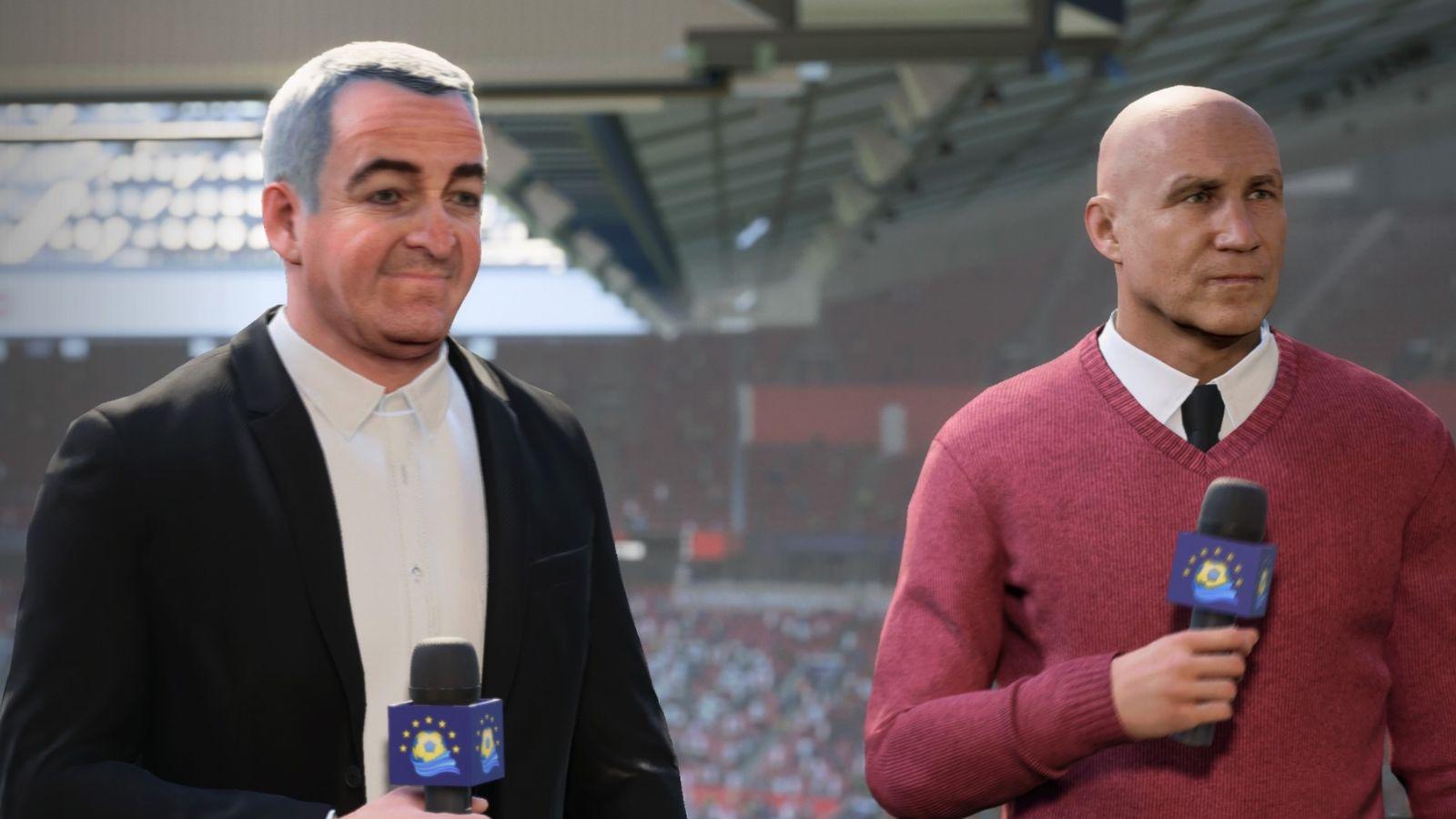 Announcers in EA Sports FC 24