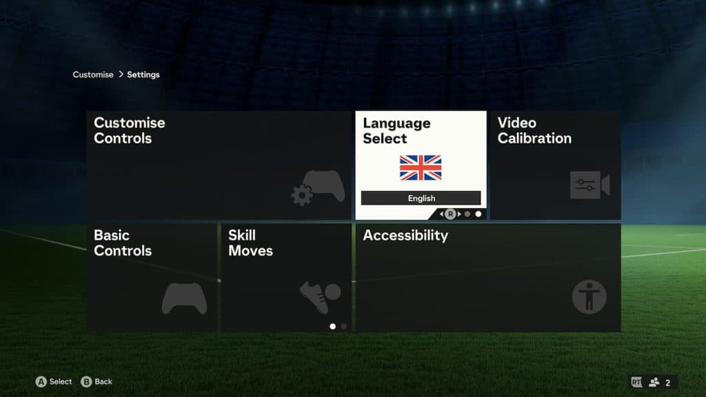 How to change language in EA FC 24