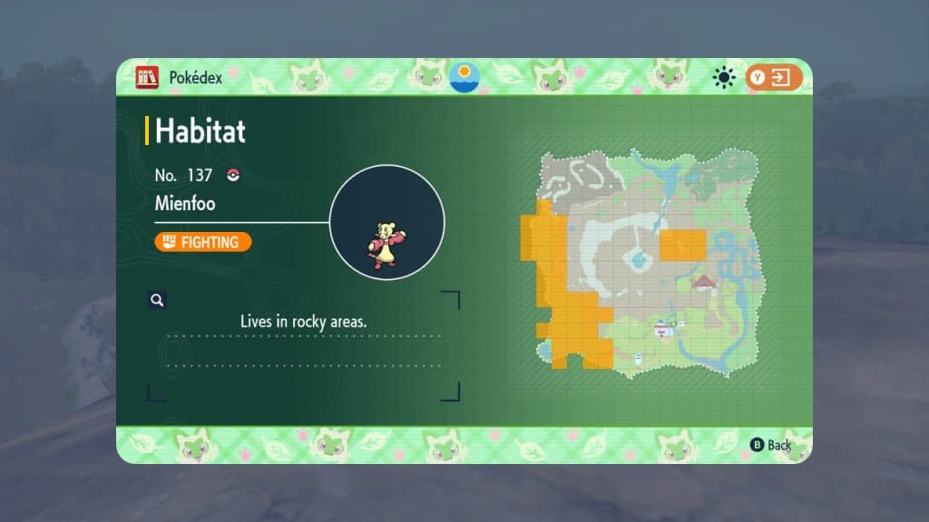 Dónde encontrar a Mienfoo y Mienshao en el DLC Pokémon Scarlet & Violet