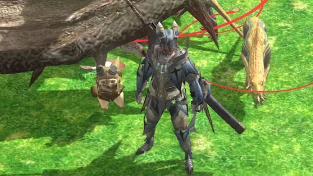 Monster Hunter Now hunter with a Long Sword