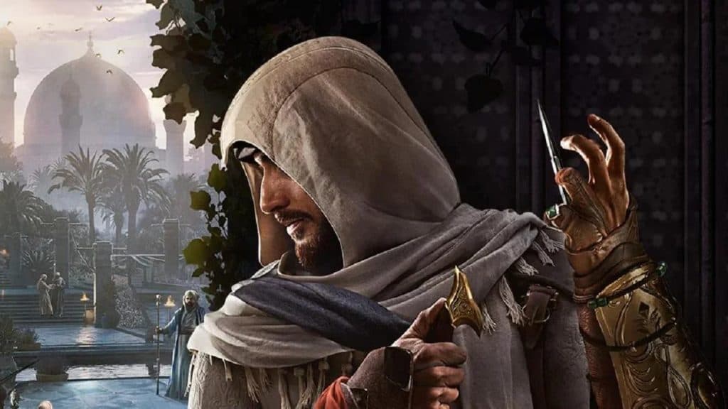 An image of Bisam, the protagonist of Assassin's Creed Mirage.