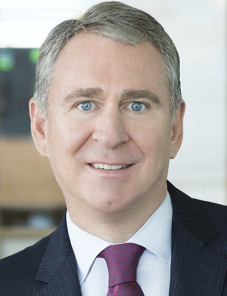 Portrait of Citadel founder and CEO Kenneth C. Griffin