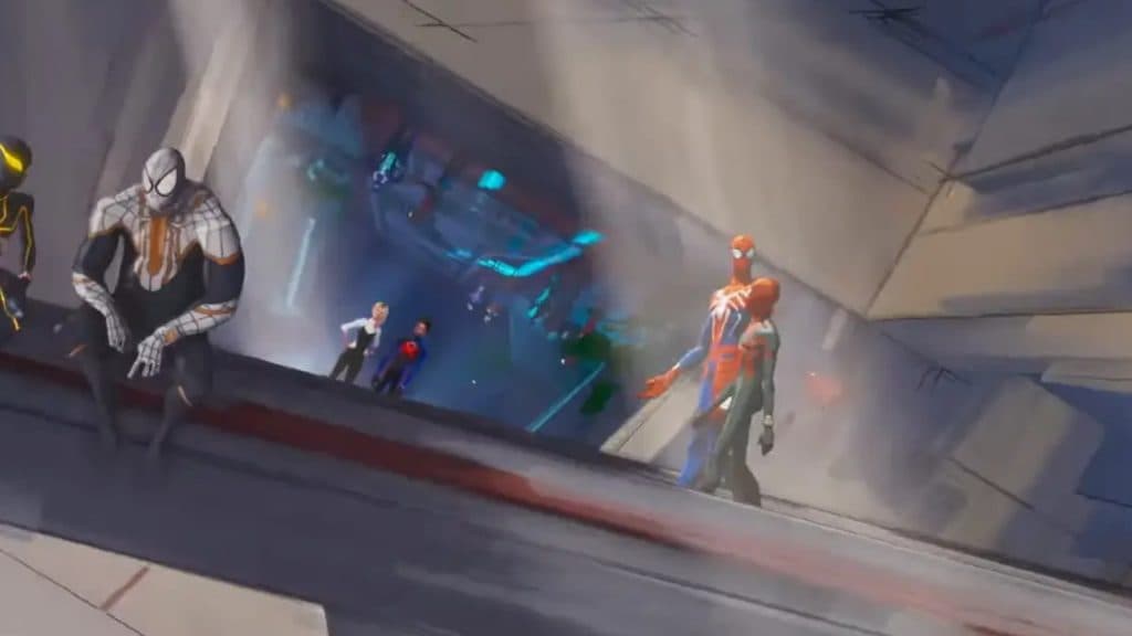 Insomniac Spider-Man cameo in Across the Spider-Verse