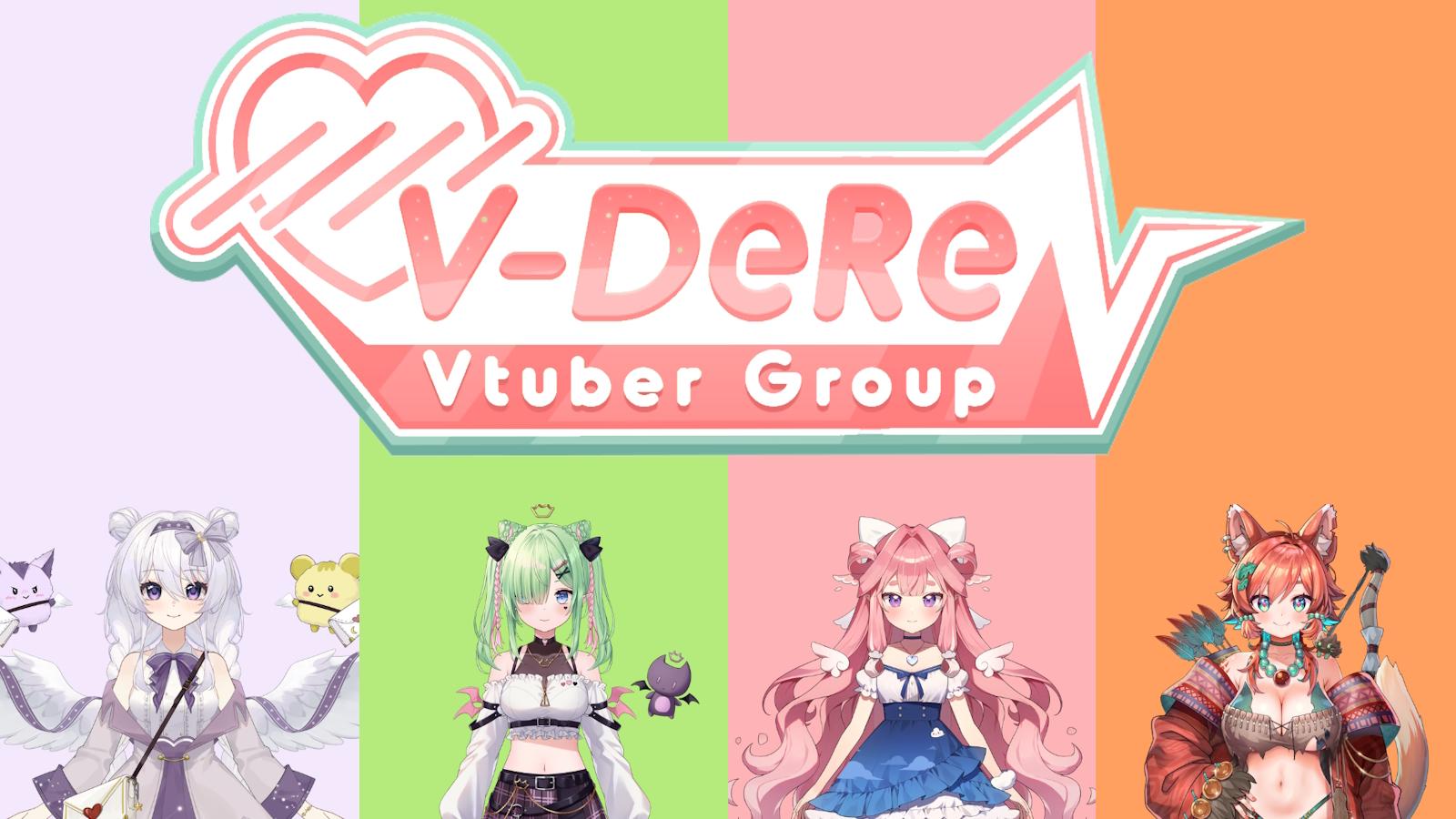 V-Dere are a new VTuber group featuring four ex-indie members.