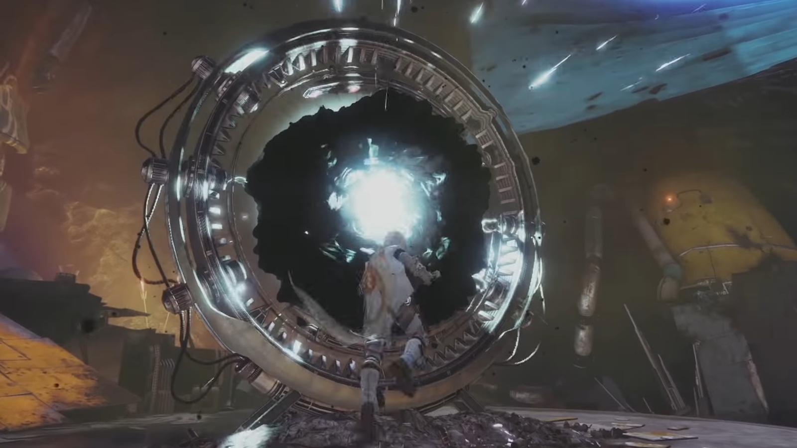 Eager player about to invade enemy team as seen in Destiny 2 Gambit trailer