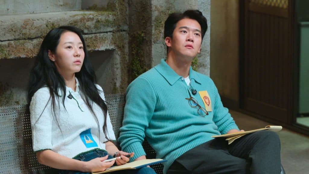 Actors Lee Si-won and Ha Seok-jin in competition series The Devil's Plan