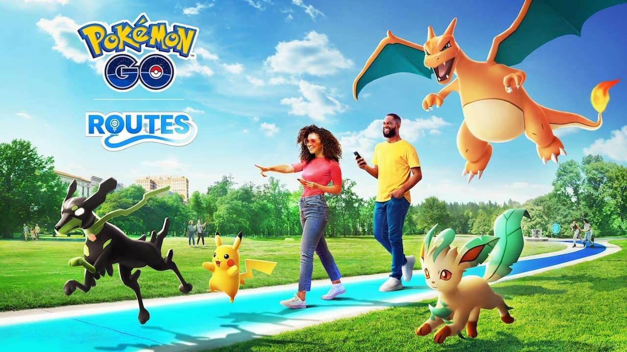 Pokemon Go Routes Promo Image