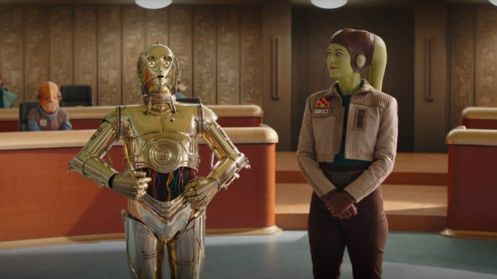 Hera and C-3PO in Ahsoka Episode 7