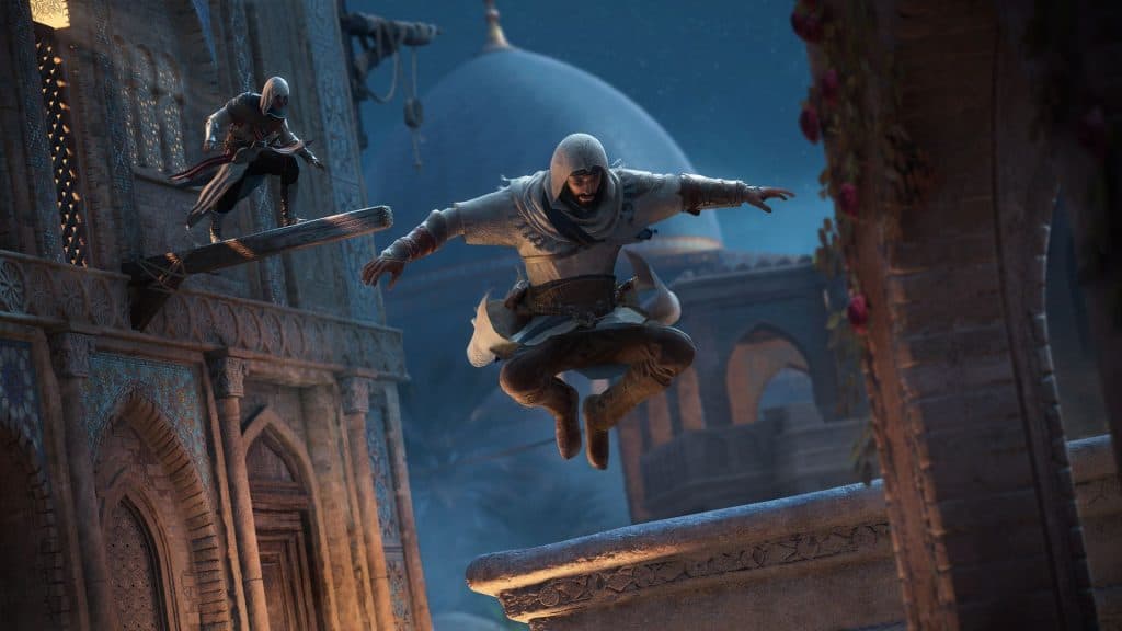 players platforming in assassin's creed mirage