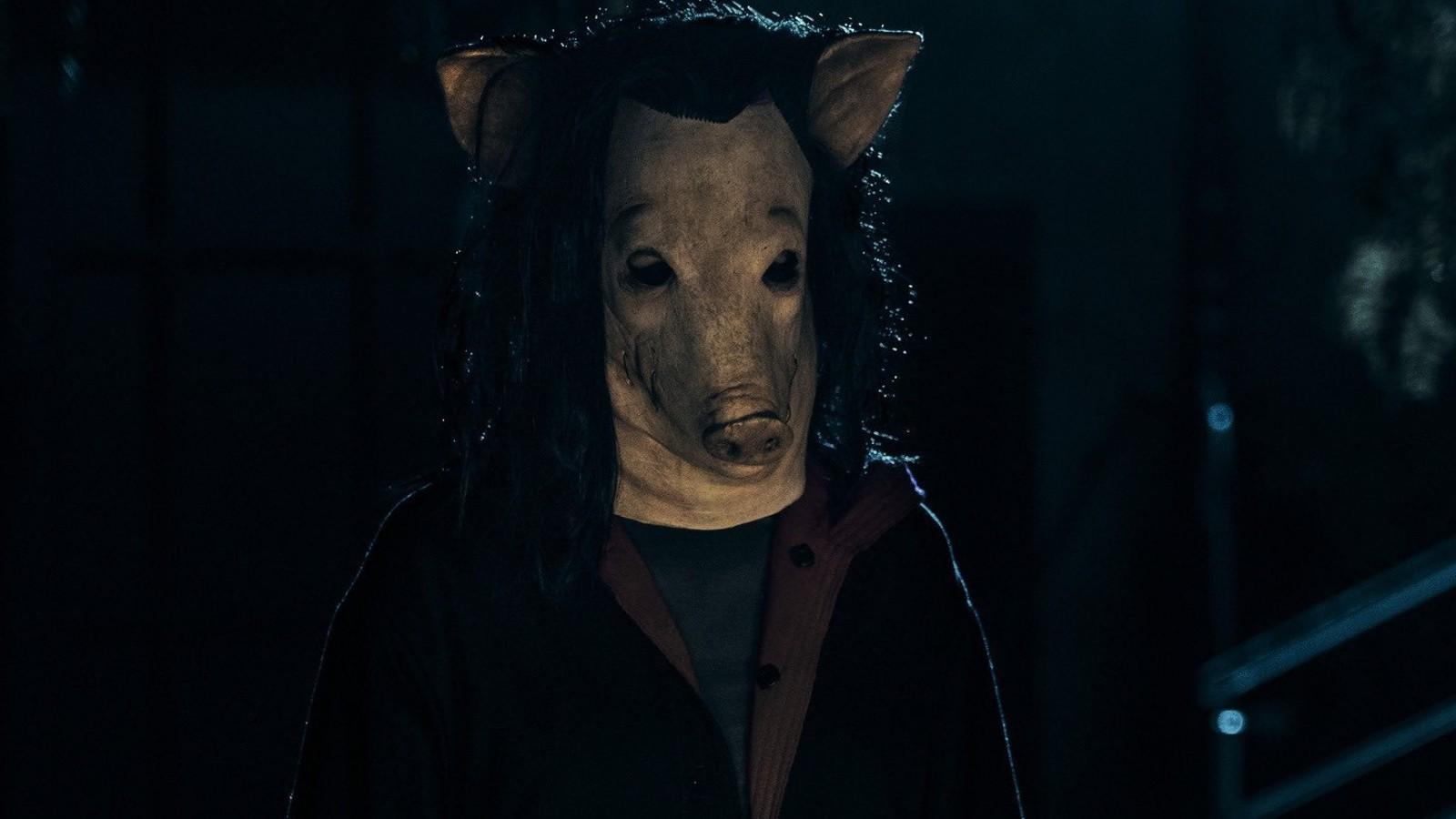 Pig mask in Saw X.