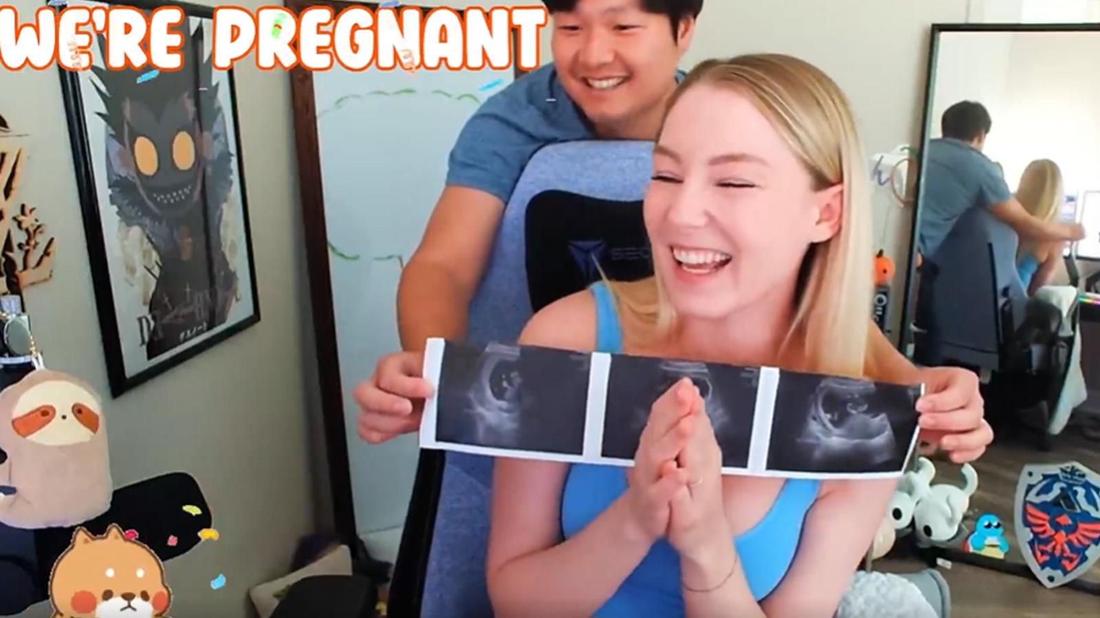 Twitch streamer STPeach announces pregnancy with husband Jay Chae