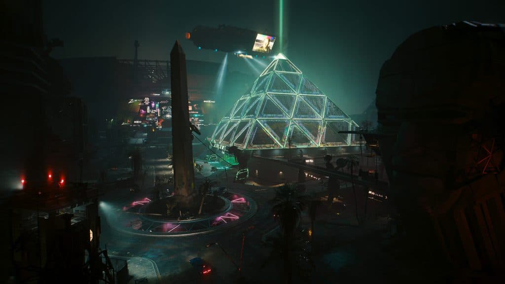 All screenshot from the game Cyberpunk 2077