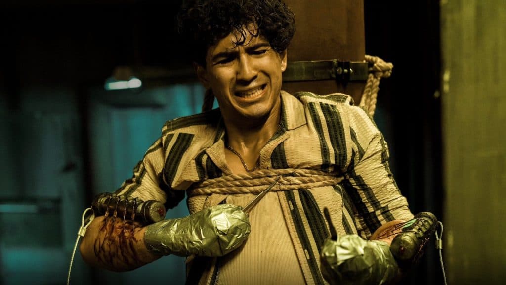Joshua Okamoto in Saw X as Diego