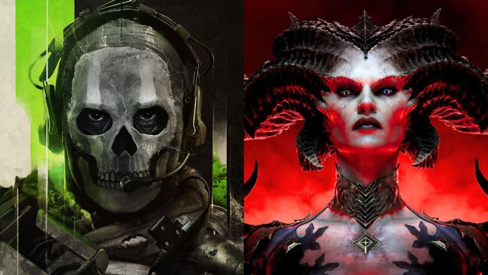 cod ghost and diablo 4 lilith