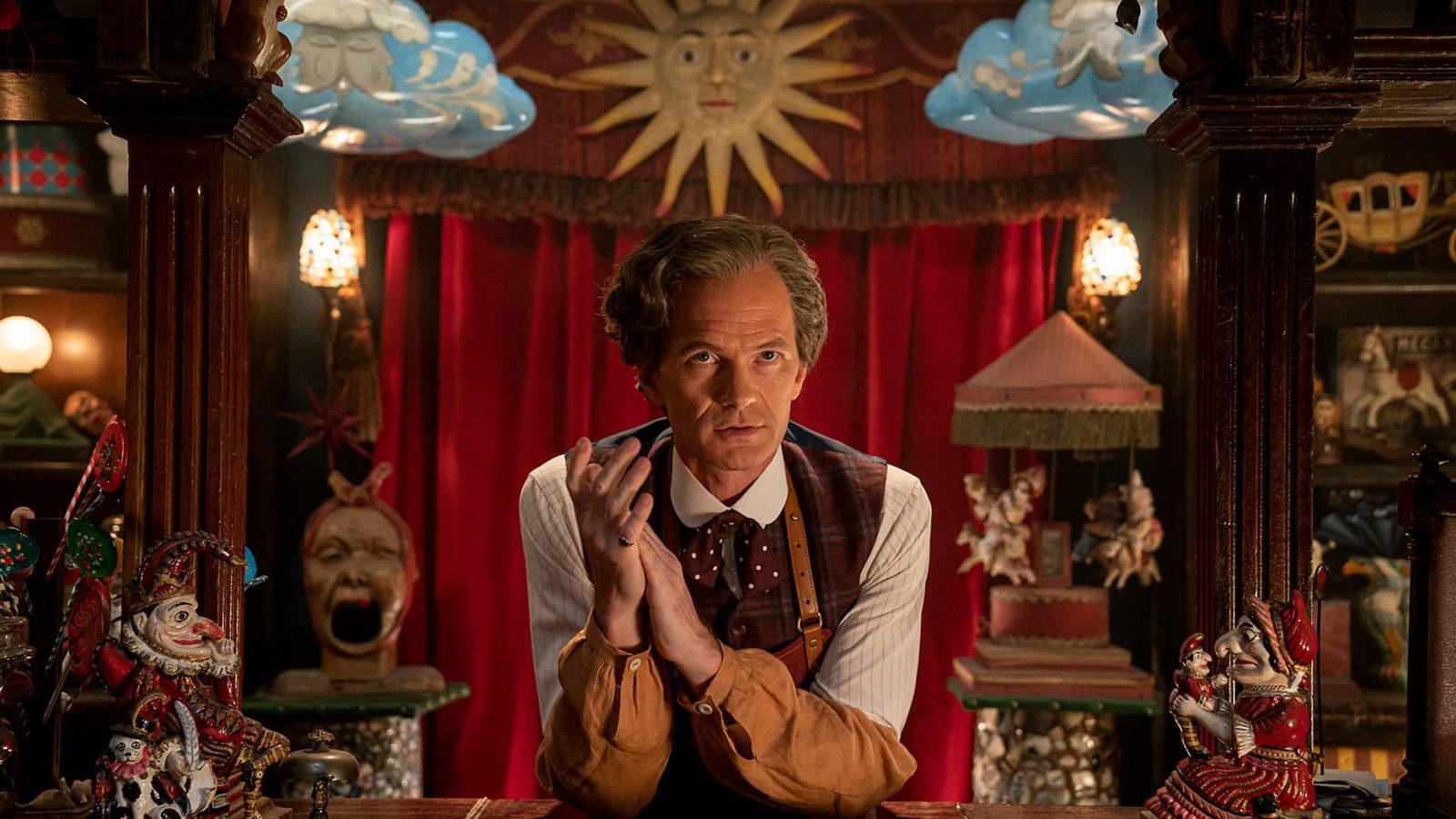 Neil Patrick Harris as the Toymaker in the Doctor Who 60th anniversary special