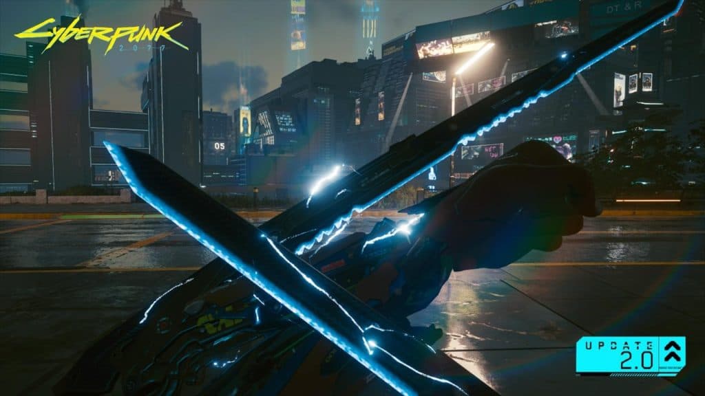 Mantis Blades in Cyberpunk 2077