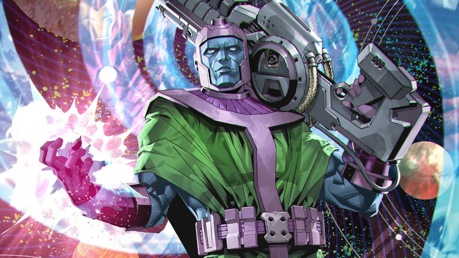 Kang the Conqueror on the Timeless #1 cover art