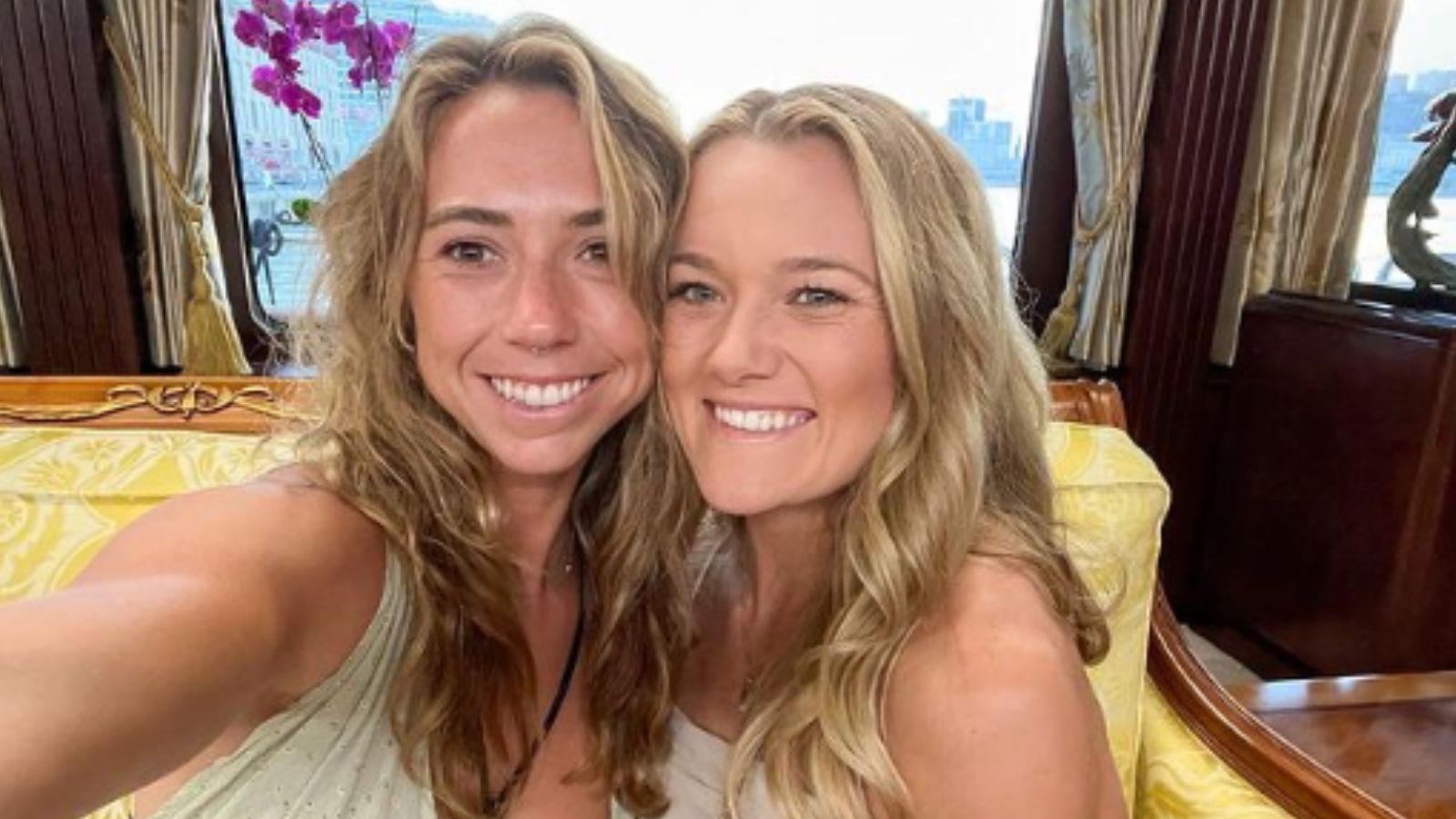 Brooke and Hayleigh from Below Deck Med