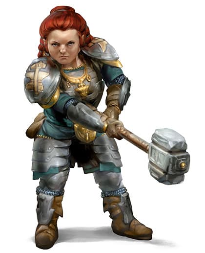 Dwarf with hammer