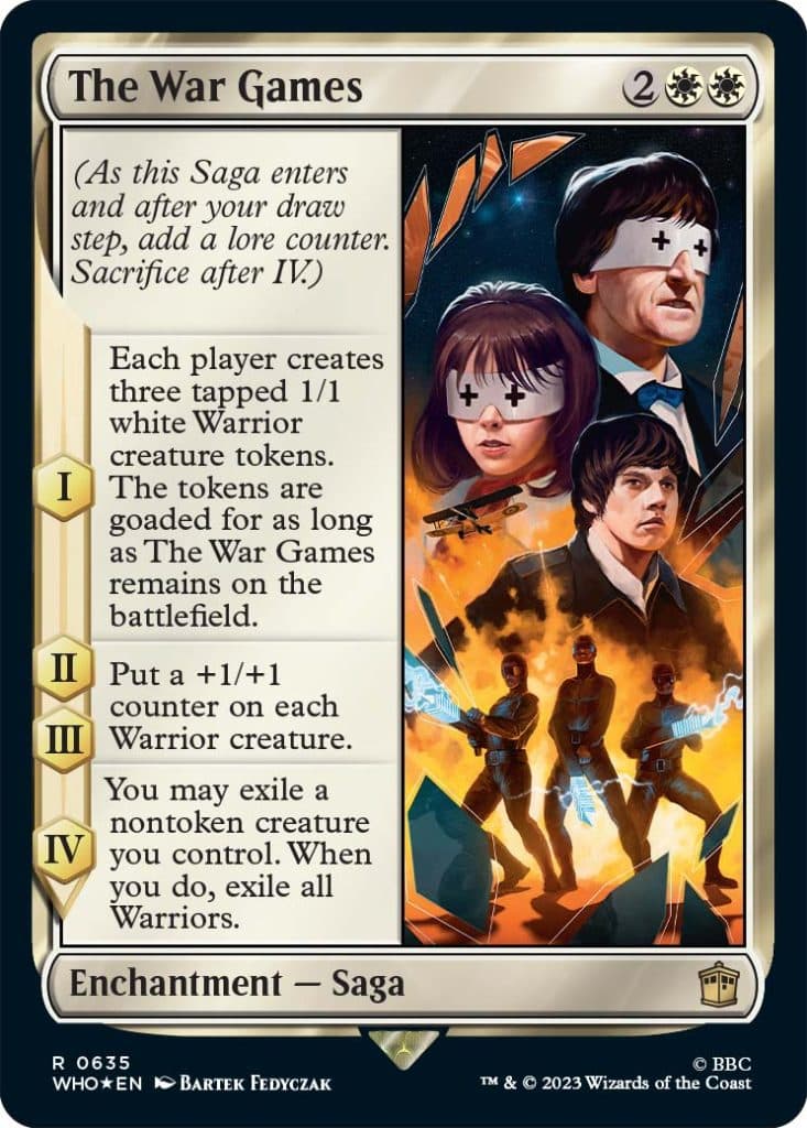 Doctor Who Card War Games