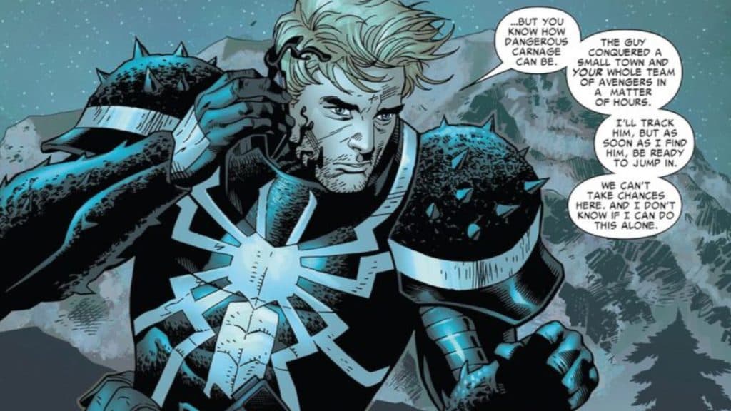 Flash Thompson as Agent Venom