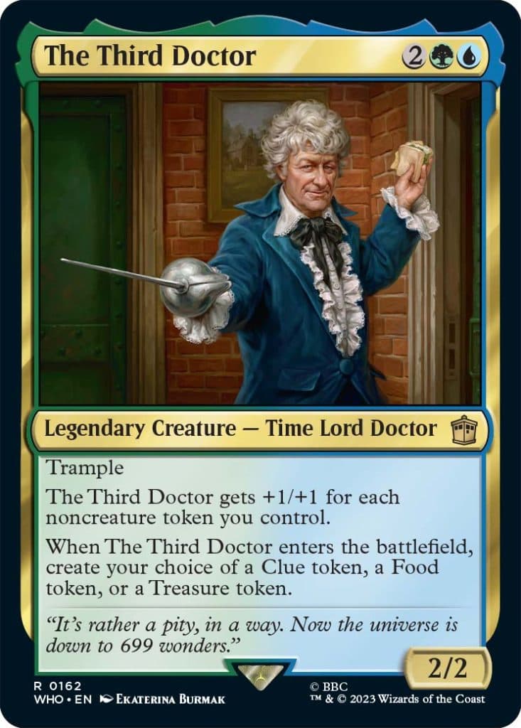 MTG Doctor Who - Third Doctor