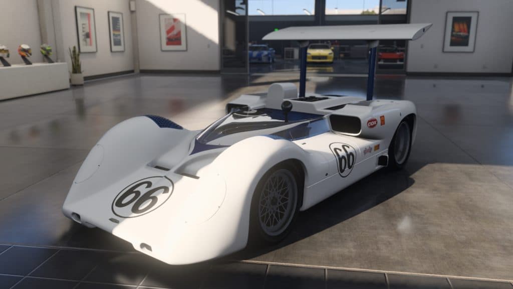 Chaparral race car in Forza Motorsport