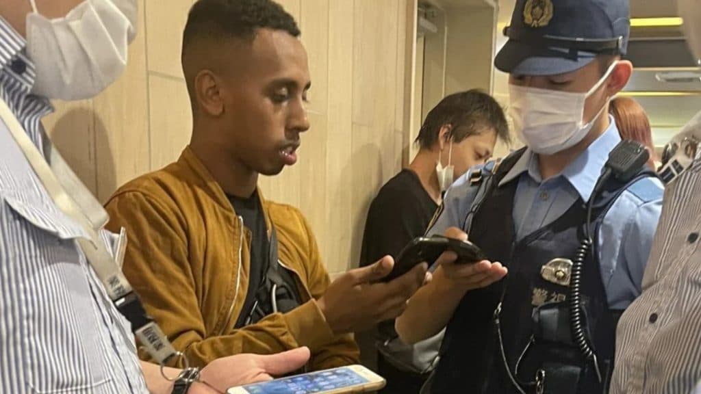 johnny somali arrested in japan