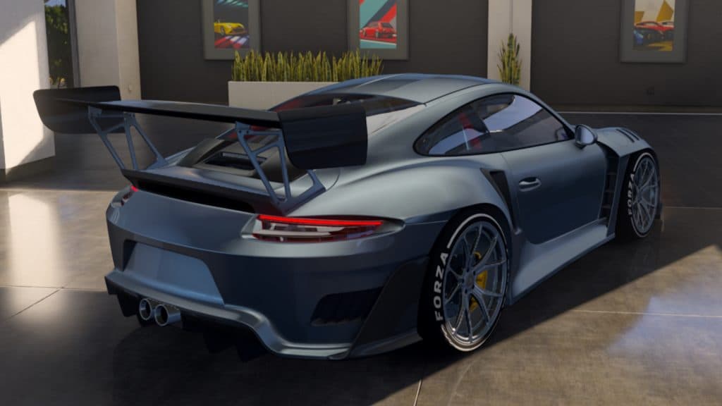 Porsche 911 GT2 RS Forza Edition - view car mode in Forza Motorsport.