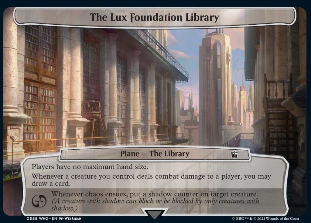 Lux Foundation Library Card