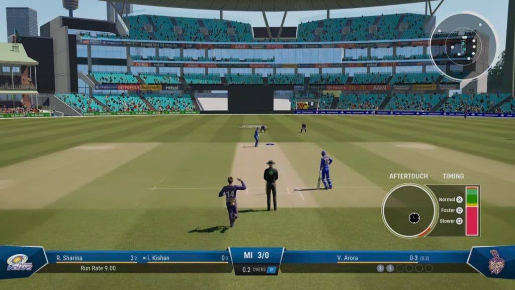 an image of a player bowling in Cricket 24