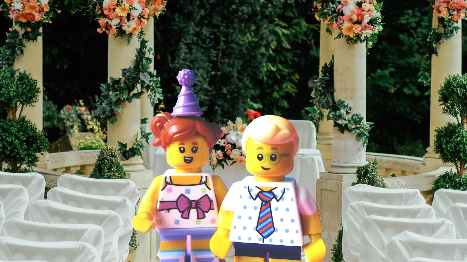 Wedding TikTok has viewers falling in love with LEGO idea