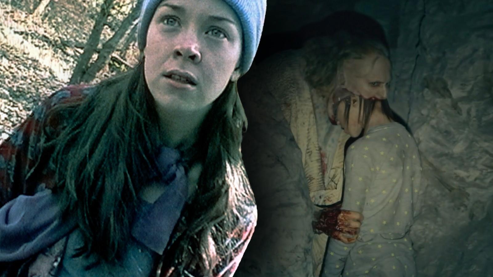 Stills from The Blair Witch Project and The Taking of Deborah Logan