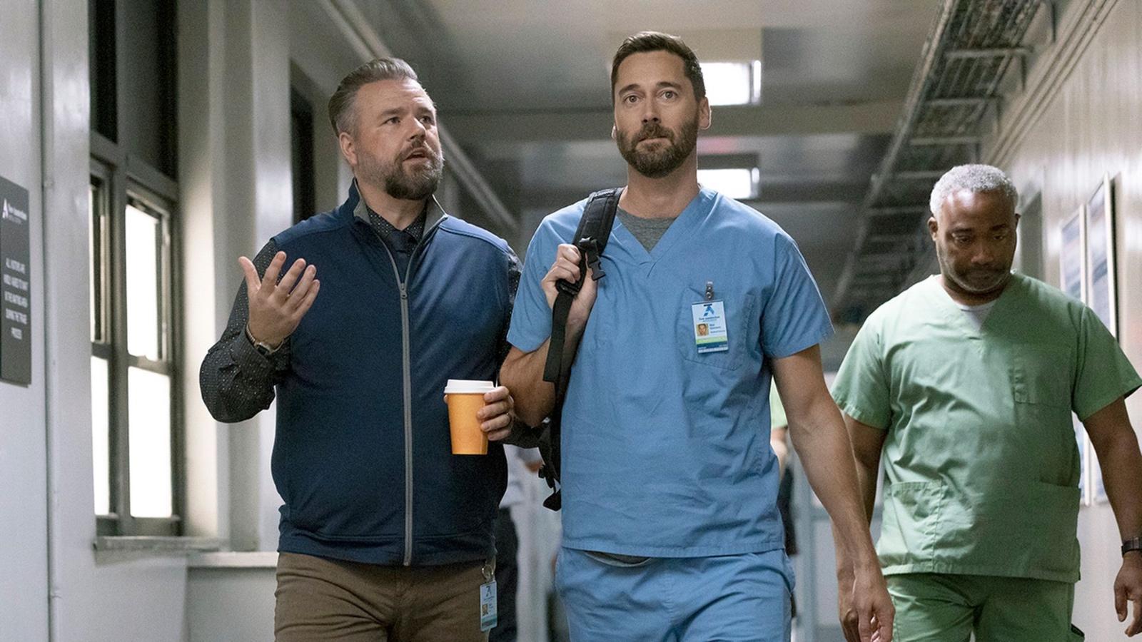 Ryan Eggold in New Amsterdam as Dr. Max Goodwin