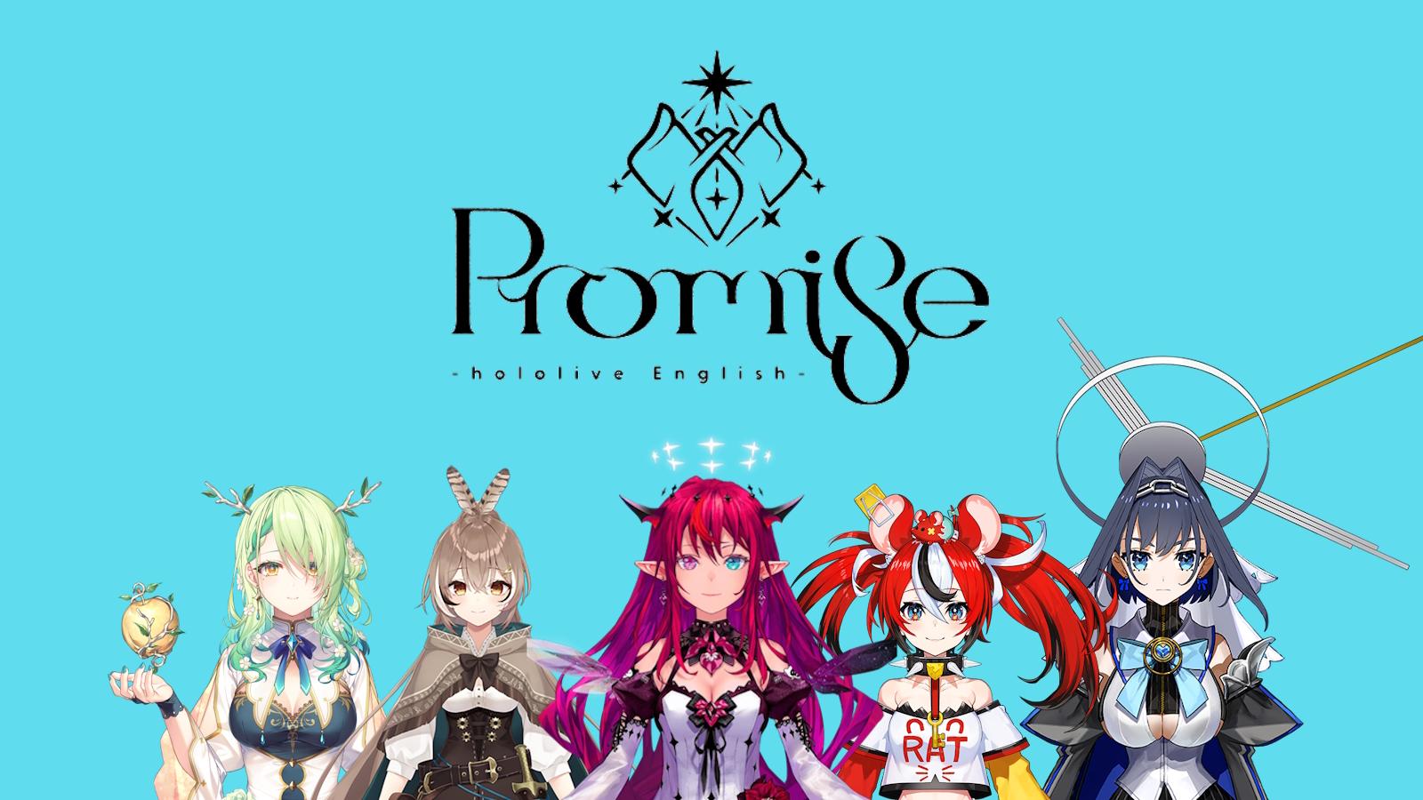 Hololive English Promise new VTuber unit created in October 2023.