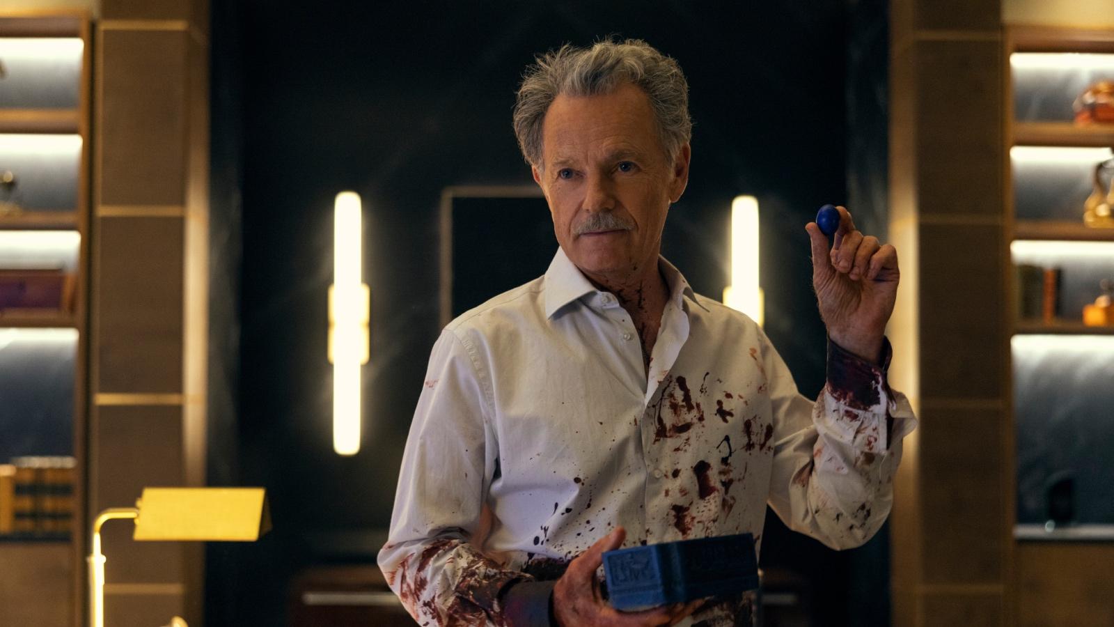 Bruce Greenwood in The Fall of the House of Usher as Roderick Usher