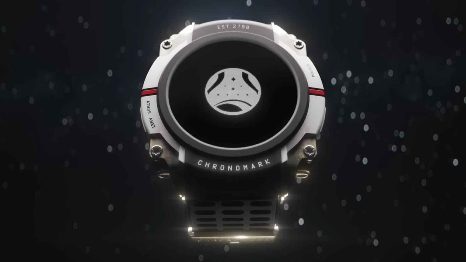 Chronomark Watch from Starfield Constellation Edition.