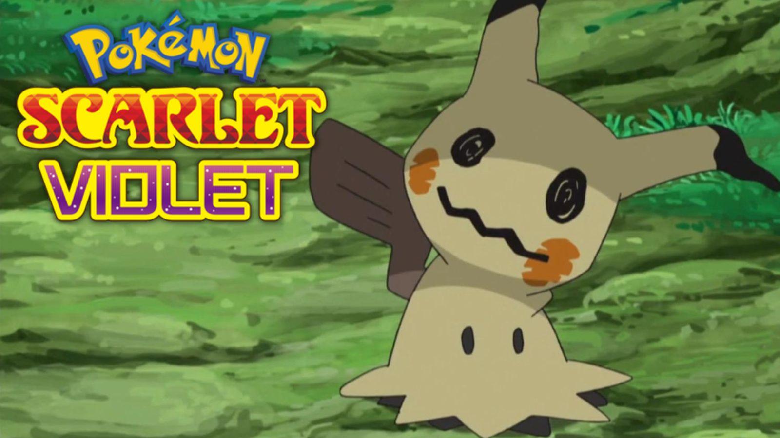 WHERE TO FIND MIMIKYU ON POKEMON SCARLET AND VIOLET 