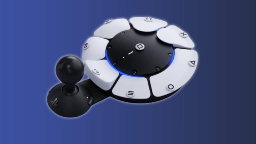 Image of the PlayStation Access controller.